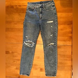 Gap Ripped High-waisted Skinny Jeans